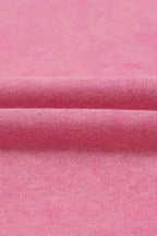 Leopard Patchwork Bishop Sleeve Slit Sweatshirt - Fashionfitz