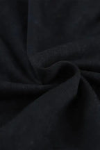 Leopard Patchwork Bishop Sleeve Slit Sweatshirt - Fashionfitz