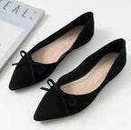 Leopard Pointed Toe Flats - Fashionfitz