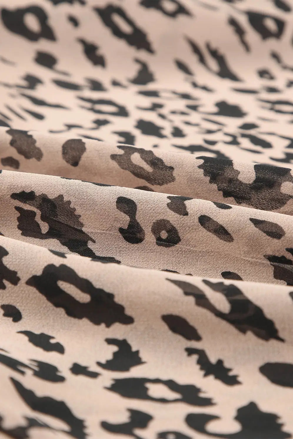 Leopard print duster kimono - outerwear