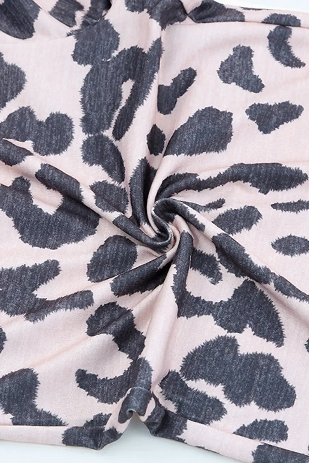 Leopard print pockets wide leg sleeveless jumpsuit - jumpsuits & rompers