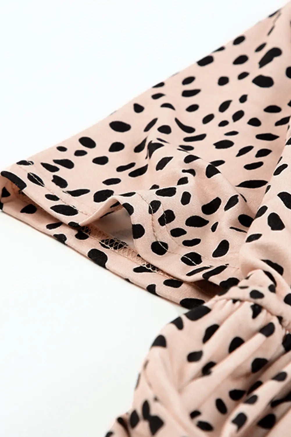 Leopard print short sleeve tunic t-shirt dress - t-shirt dresses