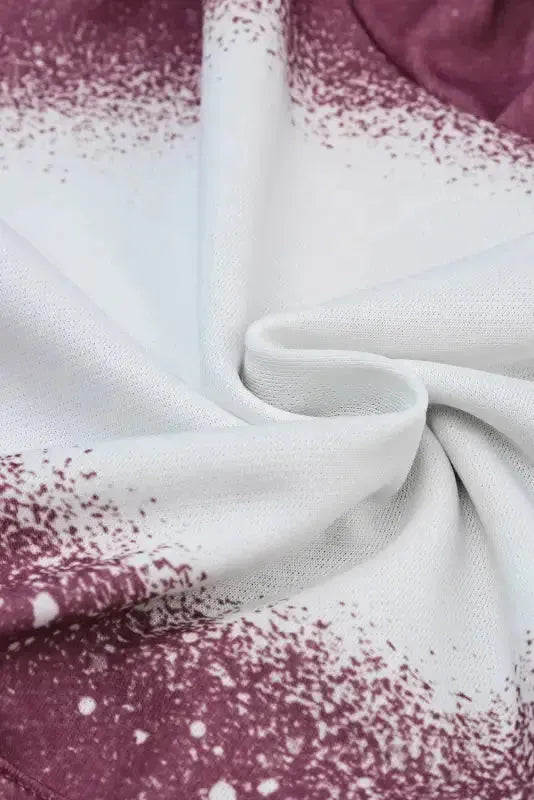 Leopard Tie Dye Pullover Hoodie - Fashionfitz