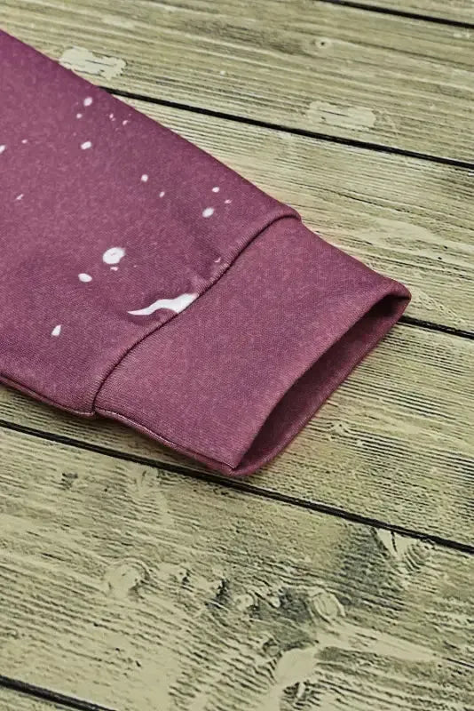 Leopard Tie Dye Pullover Hoodie - Fashionfitz