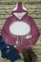 Leopard Tie Dye Pullover Hoodie - Fashionfitz