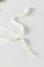 Light French Beige Hollowed Knit Scalloped Trim High Neck Sweater - Fashionfitz