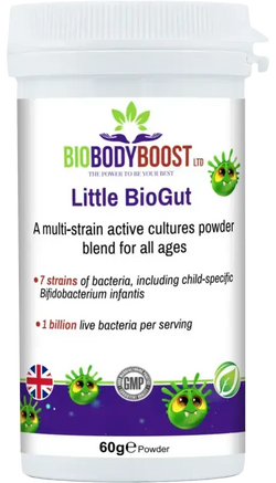 Little BioGut Vegan Kids Probiotics - Fashionfitz