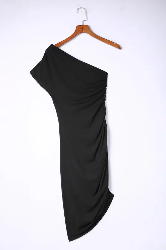 Little black dress - one-shoulder - dresses