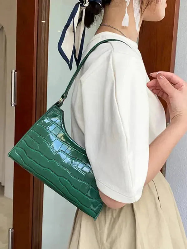 London Chic Embossed Handbag - Fashionfitz