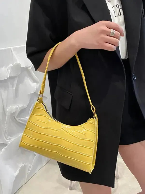 London Chic Embossed Handbag - Fashionfitz