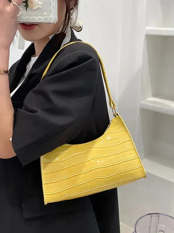 London Chic Embossed Handbag - Fashionfitz
