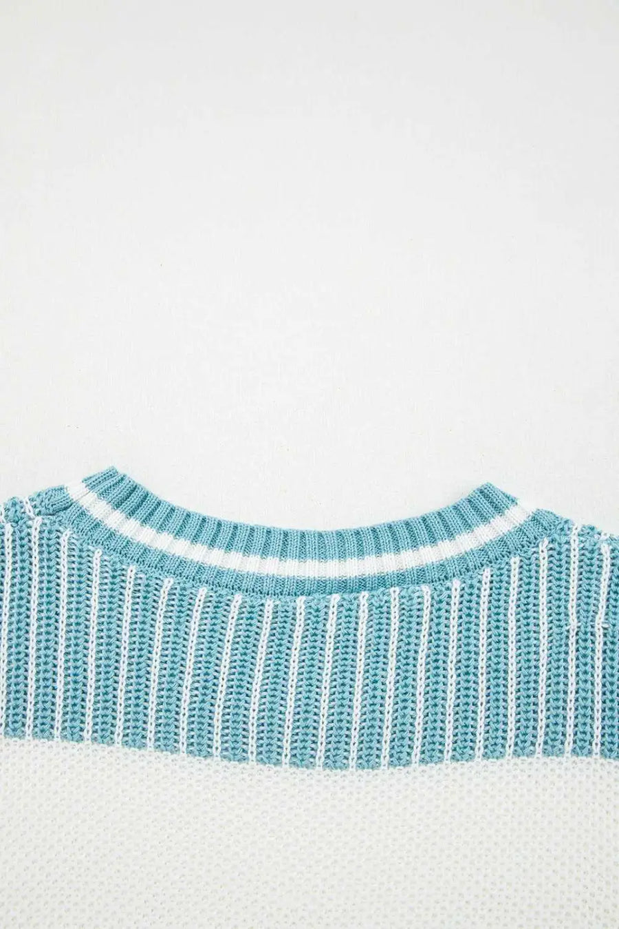 Loose fit striped jumper – two-tone | women’s casual knitwear