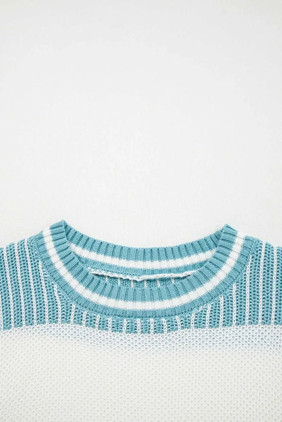 Loose fit striped jumper – two-tone | women’s casual knitwear