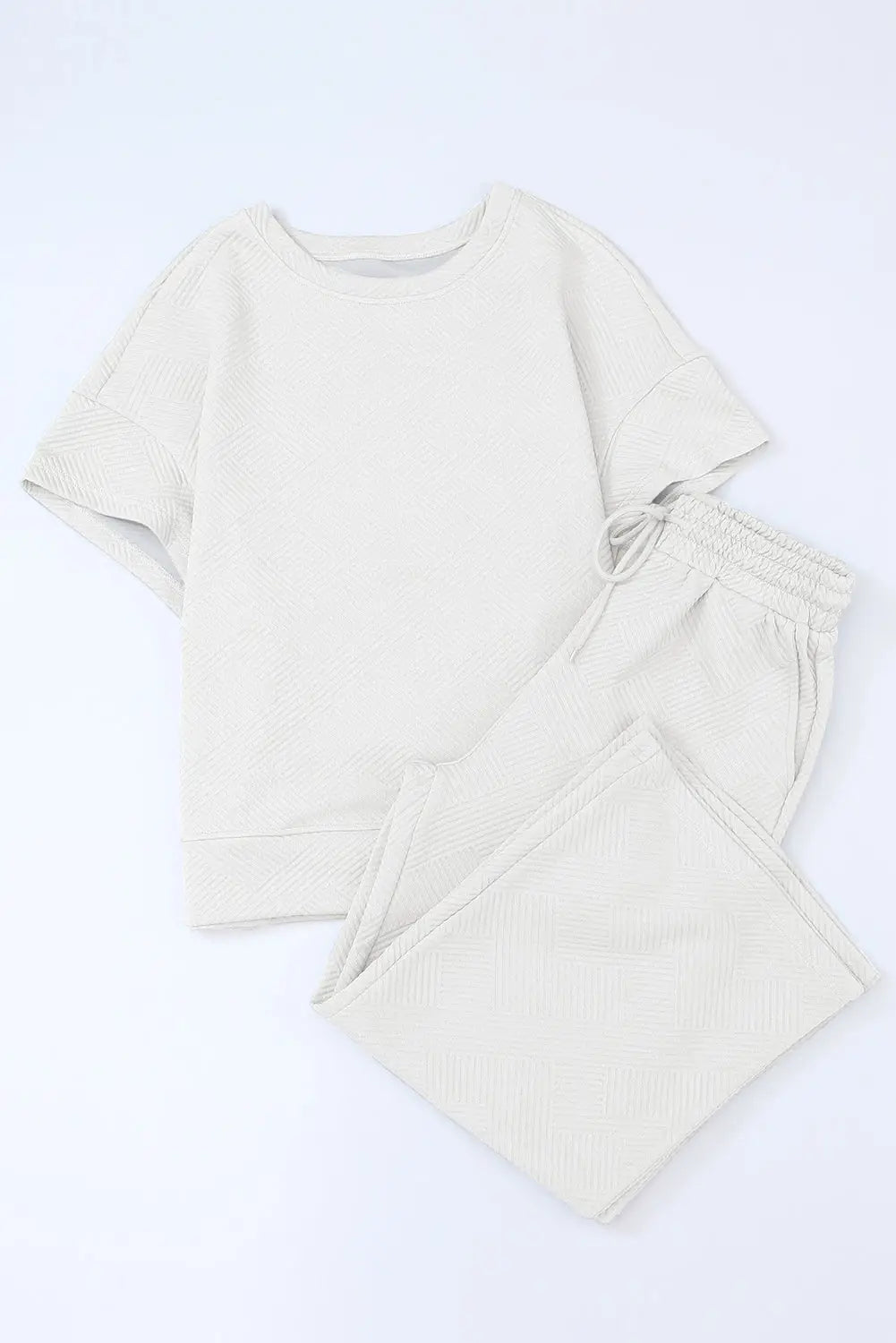 Loose fit t shirt and pants set - two piece sets