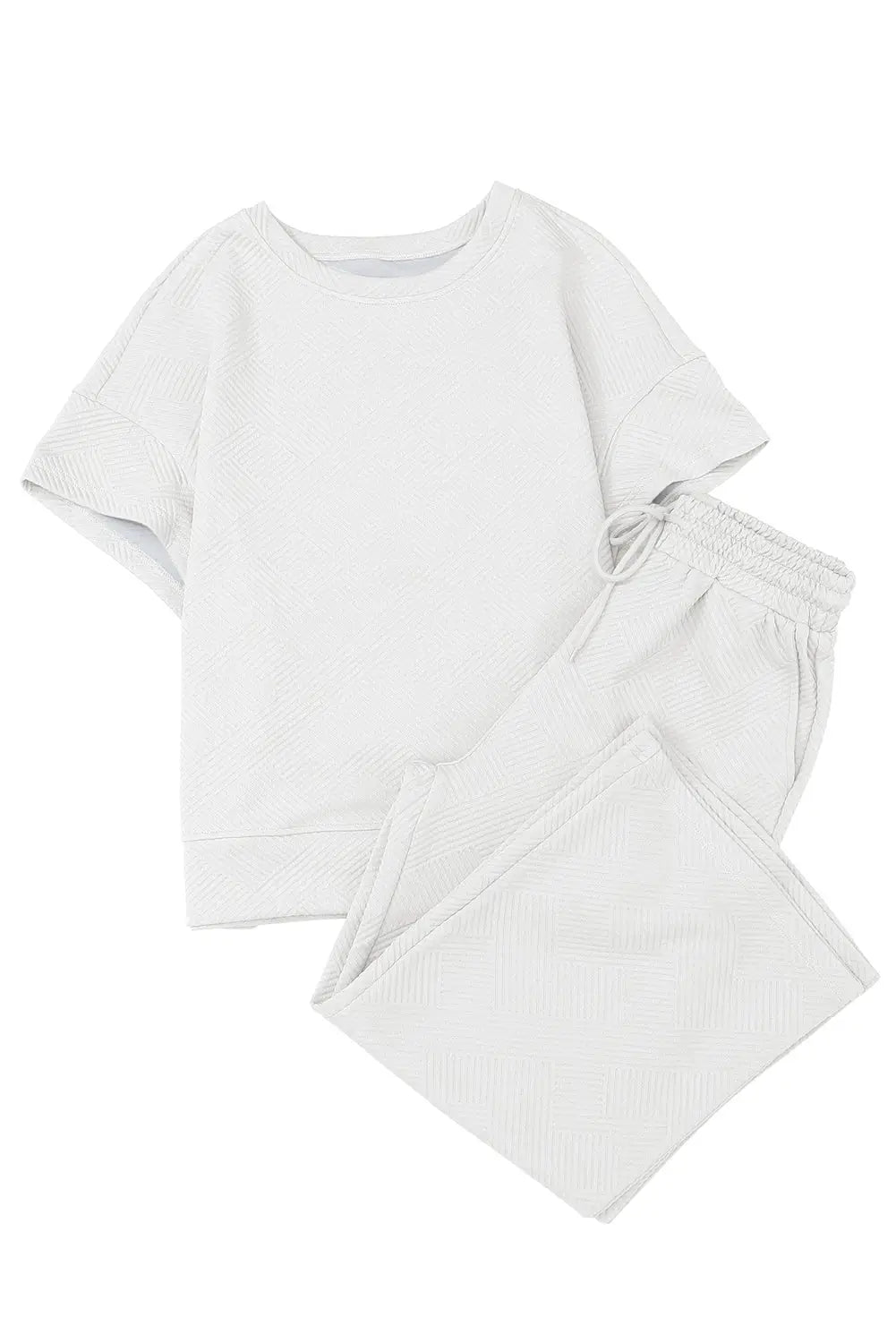 Loose fit t shirt and pants set - two piece sets