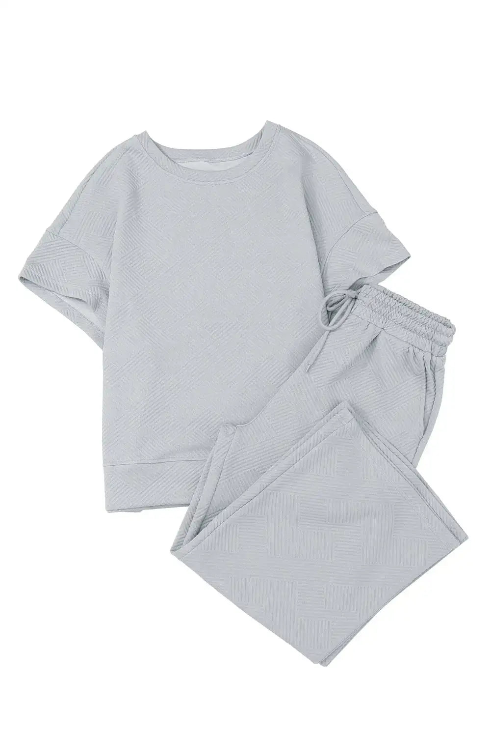 Loose fit t shirt and pants set - two piece sets