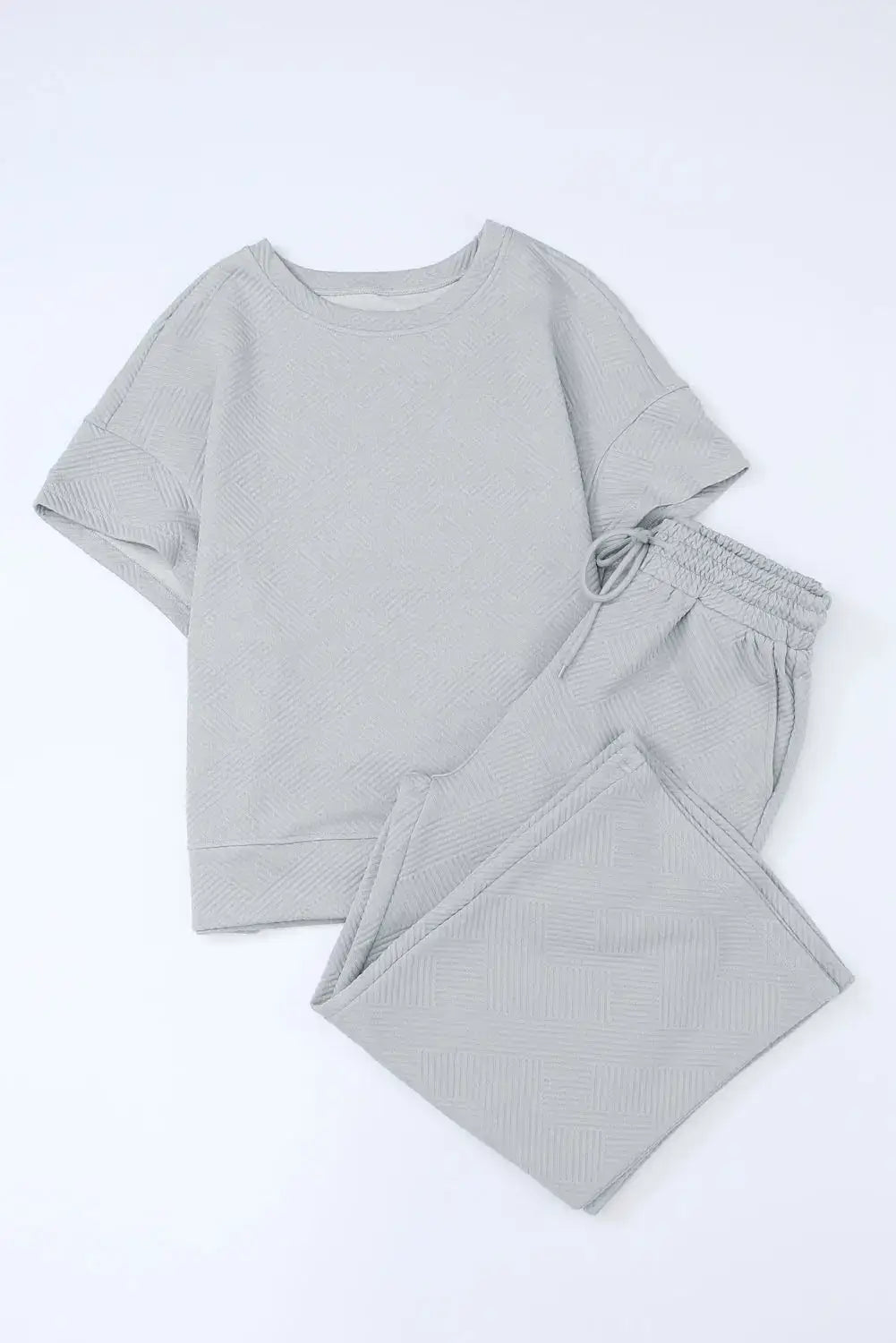 Loose fit t shirt and pants set - two piece sets