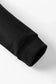 Black Solid Pullover and Seamed Casual Pants Set - Fashionfitz