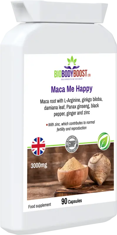 Maca me happy - root special formula - vitamins & supplements