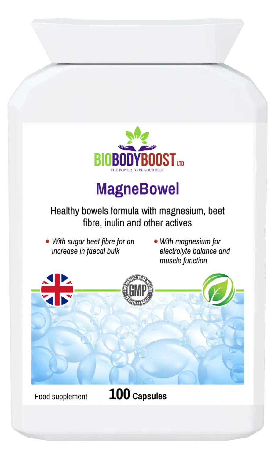 Magnebowel magnesium cleanse & detox formula - vitamins