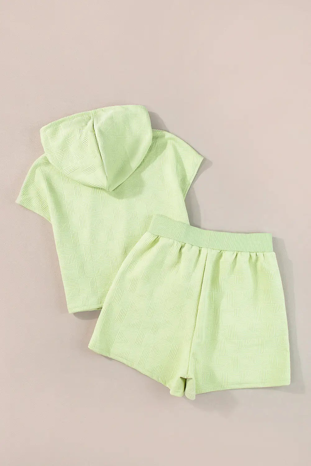 Meadow cropped hoodie and shorts set - two piece sets/short sets