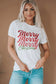 Merry and bright graphic tee - t-shirts