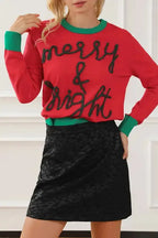 Merry-Every-Thing Glitter Sweatshirt - Fashionfitz