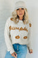 Merry-every-thing glitter sweatshirt - graphic sweatshirts