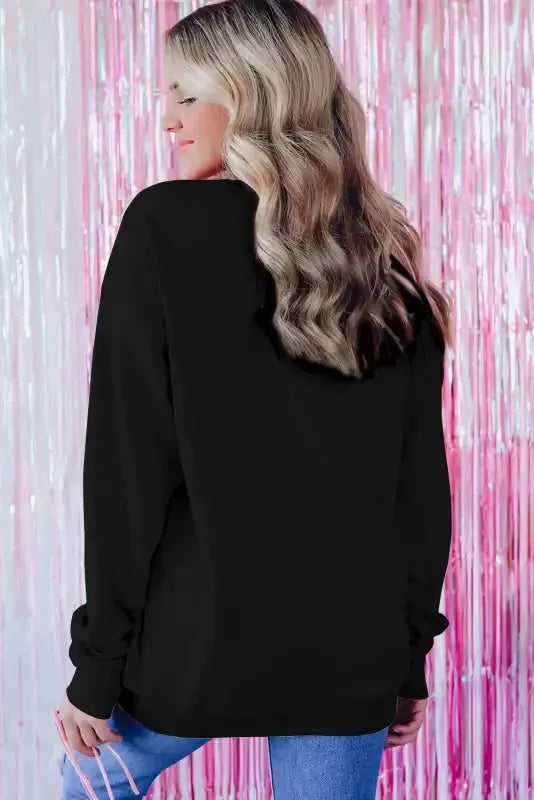 Merry-Every-Thing Glitter Sweatshirt - Fashionfitz