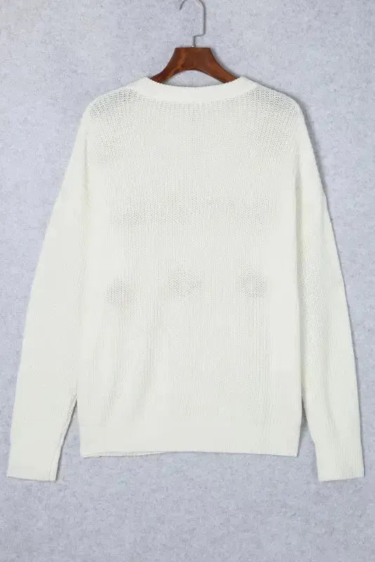 Merry-Every-Thing Glitter Sweatshirt - Fashionfitz