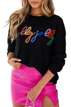 Merry-Every-Thing Glitter Sweatshirt - Fashionfitz