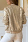 Metallic zip-up varsity jacket | fashionfitz