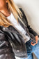 Metro sleek pu jacket | leather jackets for women