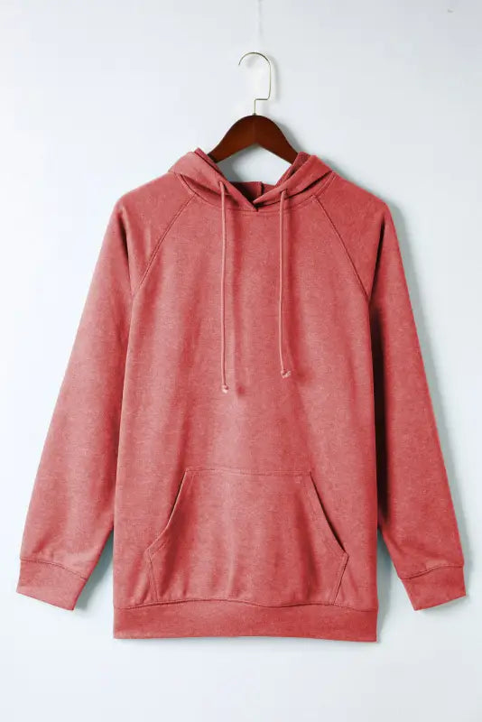 Mineral wash kangaroo pocket hoodie - hoodies