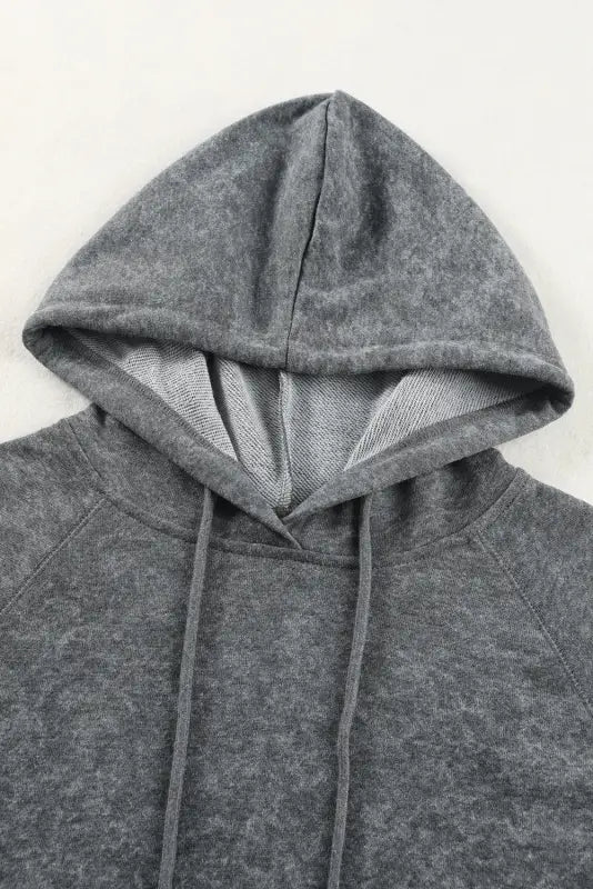 Mineral wash kangaroo pocket hoodie - hoodies