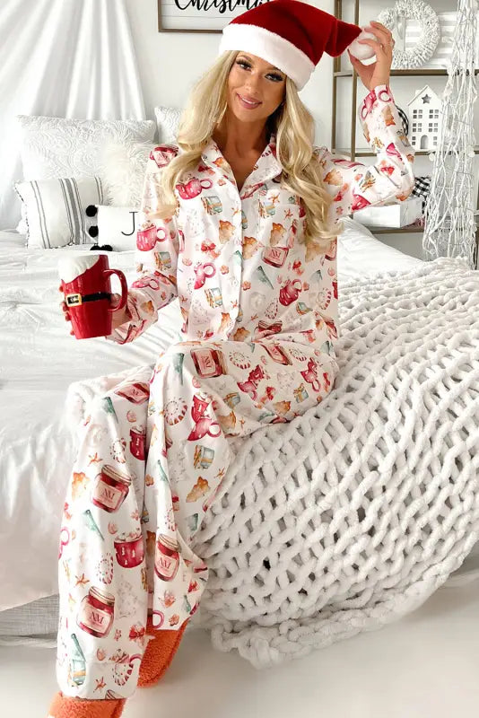 Cozy mistletoe dreams pajama set - perfect holiday gift!