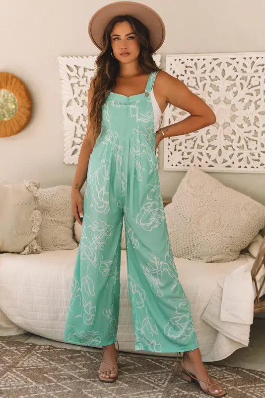 Moonlight jade wide leg jumpsuit | women’s jumpsuits | fashionfitz