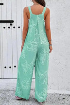 Moonlight Jade Wide Leg Jumpsuit - Fashionfitz