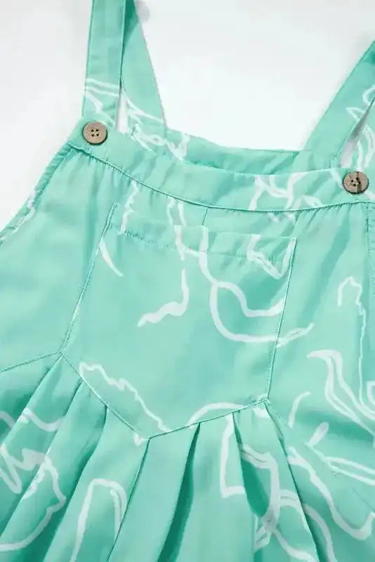 Moonlight Jade Wide Leg Jumpsuit - Fashionfitz