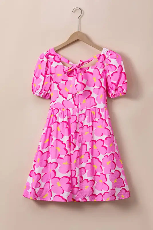 Morning breeze floral flowy dress - dresses