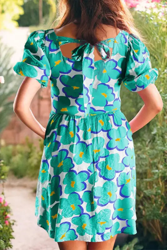 Morning breeze floral flowy dress - dresses