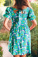 Morning breeze floral flowy dress - dresses