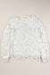 Mosaic distressed knit sweater - sweaters