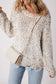 Mosaic distressed knit sweater - sweaters