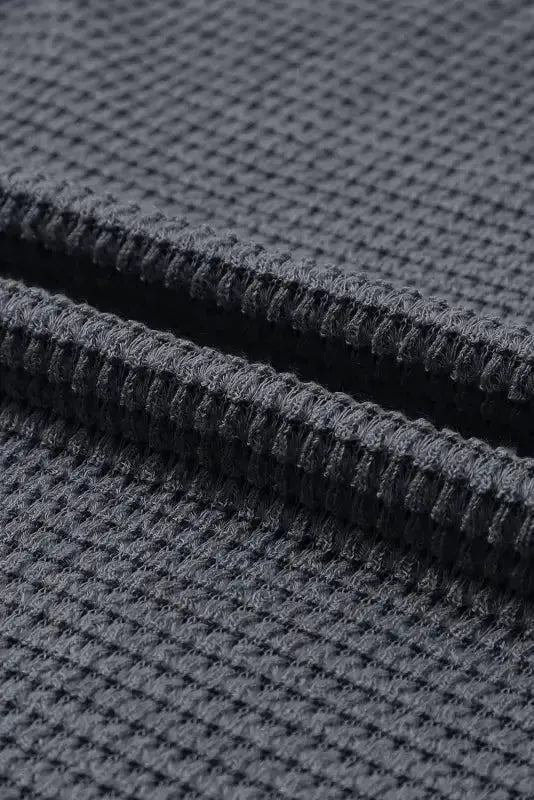 Moss Green Plus Size Textured Knit Long Sleeve Top - Fashionfitz