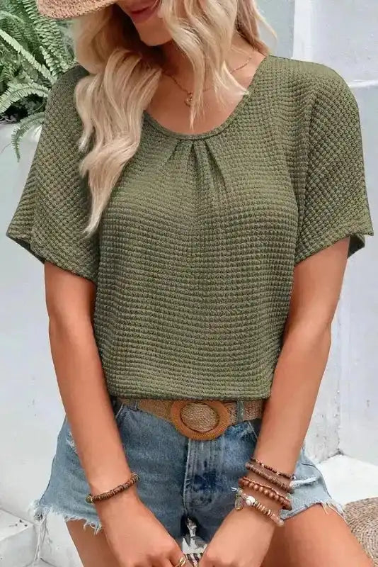 Moss Guipure Lace T-shirt - Fashionfitz