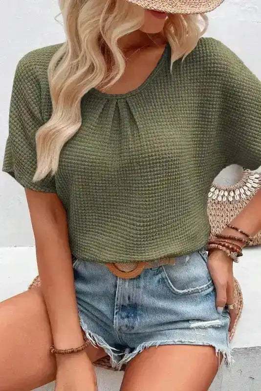 Moss Guipure Lace T-shirt - Fashionfitz