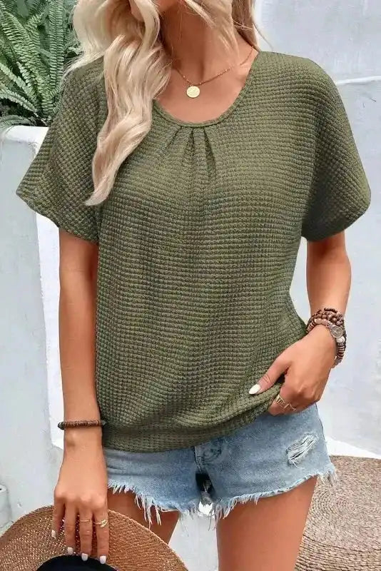 Moss Guipure Lace T-shirt - Fashionfitz
