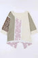 Multicolor Patchwork Oversized Top - Fashionfitz
