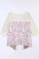 Multicolor Patchwork Oversized Top - Fashionfitz